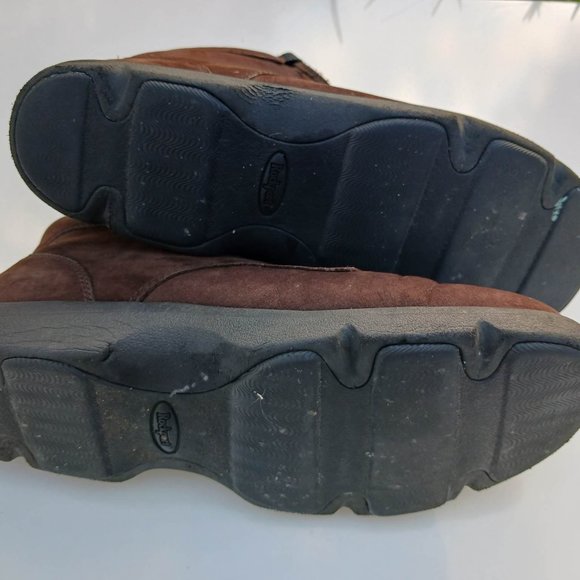 Rockport Men's Leather  boots size 5.5 brown Grade School kids - Picture 13 of 16